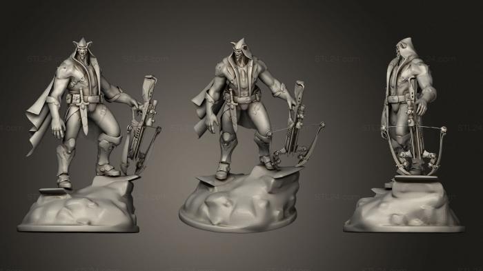 Figurines heroes, monsters and demons (Sicarius, STKM_3447) 3D models for cnc